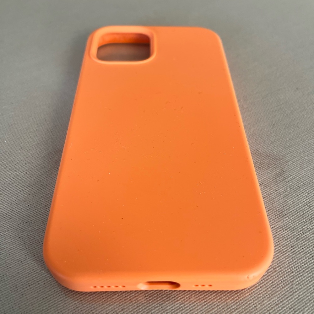 Orange Silicone Phone Case
